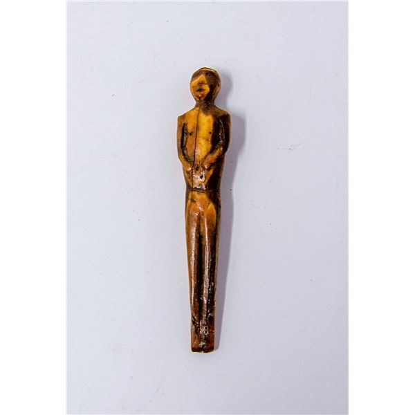 1800S KRIKIKTAK INUPIAT ALASKAN CARVED BONE