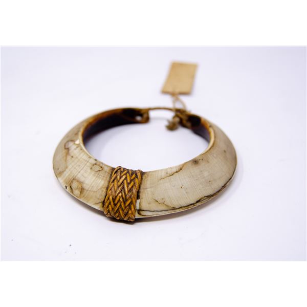 1800S HAWAIIAN BOAR RING BRACELET