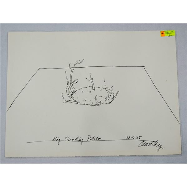 VICTOR CICANSKY ORIGINAL DRAWING