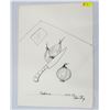 Image 1 : VICTOR CICANSKY ORIGINAL DRAWING ONIONS 1985