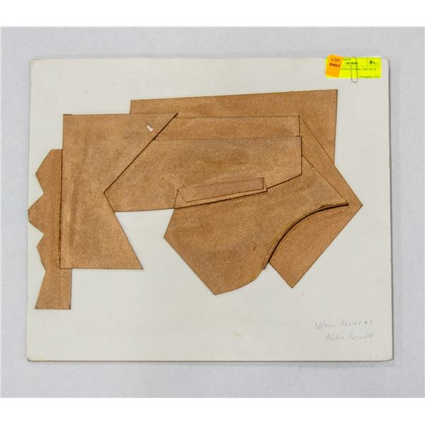 ALLAN REYNOLDS WALL RELIEF B SIGNED