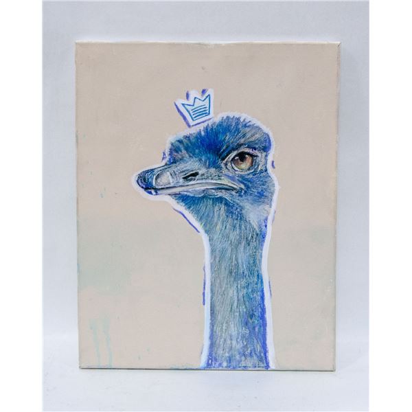 STEPHEN ARCHBOLD ORIGINAL KING OSTRICH ACRYLIC