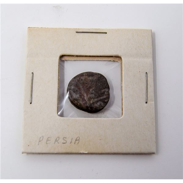 ANCIENT PERSIAN MOGHUL RULE COIN BRONZE