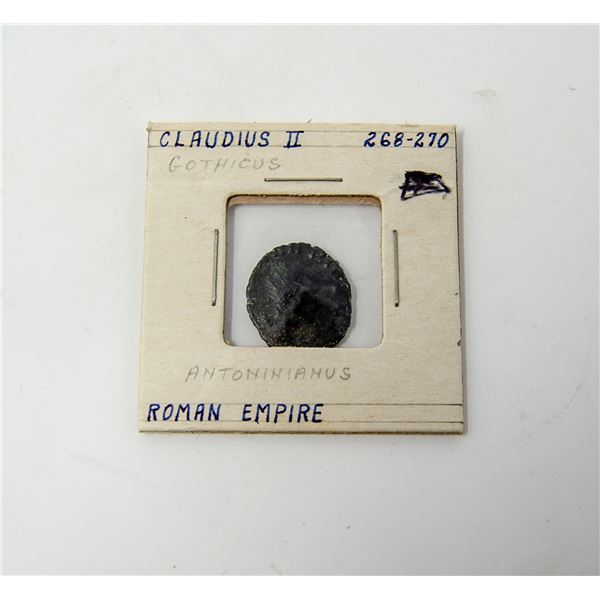 268-270AD CLAUDIUS 2 ROMAN EMPIRE BRONZE COIN
