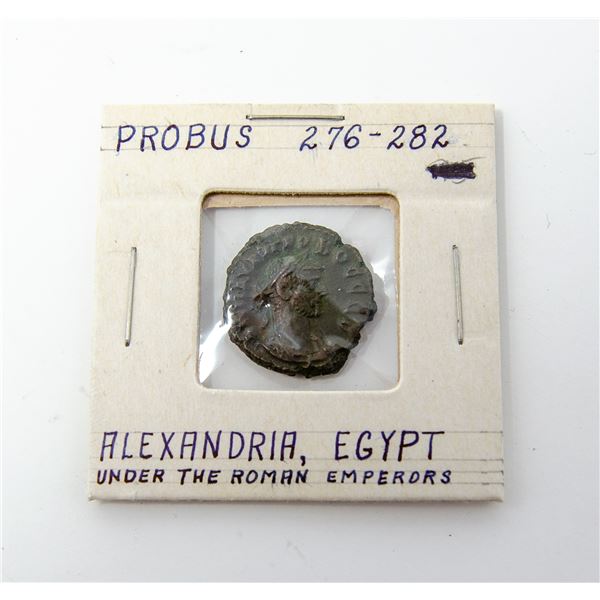 276-282CE PROBUS EGYPTIAN COIN UNDER ROMAN RULE