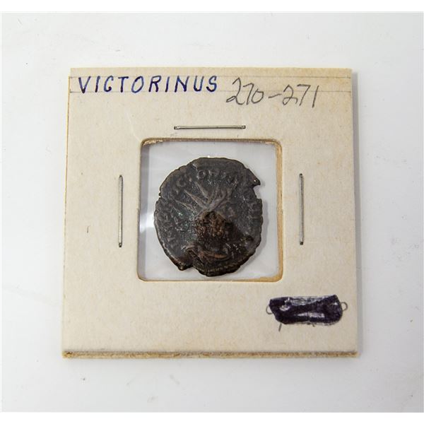 270-271AD VICTORINUS ROMAN BRONZE COIN
