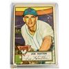 Image 1 : 1952 TOPPS JOE HATTEN BASEBALL CARD