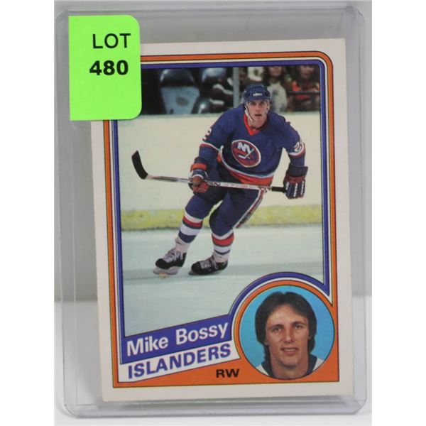 1984-85 OPC MIKE BOSSY HOCKEY CARD 122