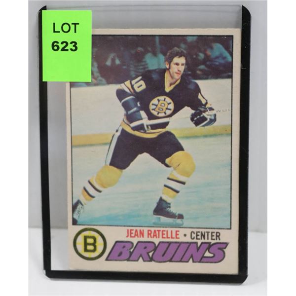 1977-78 OPC JEAN RATELLE HOCKEY CARD 40