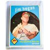 Image 1 : 1959 TOPPS JIM HEGAN PHILLIES BASEBALL CARD