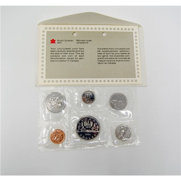 1984 CANADIAN PROOF COIN SET WITH DOLLAR