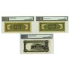 Image 2 : Central Bank of China, 1944-45 Issue Banknote Trio.