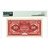 Image 2 : Chinese Italian Banking Corp. 1921 10 Yuan Banknote
