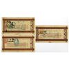 Image 2 : Chuaan Kan Public Bank, 1941-43 Circulating Savings Bond Trio.