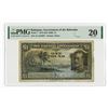 Image 1 : Government of the Bahamas, 1919 (ND 1935) Issue Banknote.
