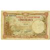 Image 1 : Banque du Congo Belge. 1929 Issue Banknote.