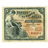 Image 1 : Banque du Congo Belge. 1944. Issued Note.