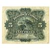 Image 2 : Banque du Congo Belge. 1944. Issued Note.