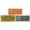 Image 2 : Compa_ia de Cr_dito de Puerto Plata & Banco Nacional de Santo Domingo. ND (1880-1889). Lot of 3 Issu