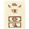 Image 1 : Banco Central De La Republica Dominicana ca.1970-80s Compound Trial Color Proof Sheet.