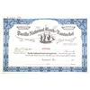 Image 1 : Pacific National Bank of Nantucket, 1982 Specimen Stock Certificate