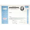 Image 1 : Levi Strauss & Co. 1984 Specimen Stock Certificate
