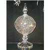 Image 1 : CRYSTAL PEDESTAL COVERED CANDY DISH #1673197