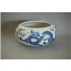 Chinese  blue  and  white  porcelain  brush #1673297