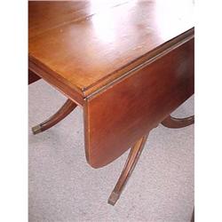 Wooden Drop Leaf Table #1673372