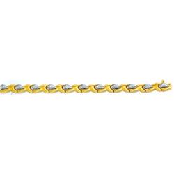 14K Gold Modern Bracelet #1673413