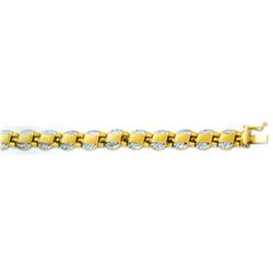 14K Gold Pretty Bracelet #1673415