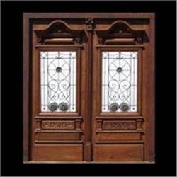 Antique Double entry door #1673591