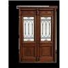 Double door with wrought iron, mint #1673592