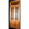 Double french Door with transom #1673606