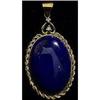 Image 1 : Lapis Lazuli and Diamond Pendant #1673710