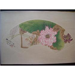 fine Chinese Fan Painting #1673745