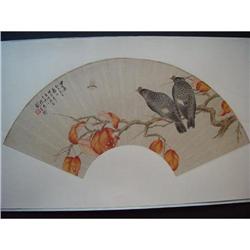 fine Chinese Fan Painting #1673748