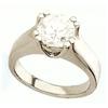 Image 1 : 1.5 carat K VS1 round diamond solitaire ring #1673820