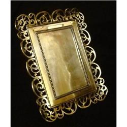 Antique Silverplate Picture Frame #1674059