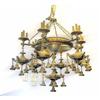 Image 1 : Enormous, French, Bronze Chandelier #1687748