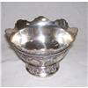 Image 1 : Hand Decorated Embossed Silver English Bowl #1687847