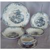 Image 1 : 24 Pc Set * Staffordshire Transferware - Byron #1699812