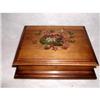 Image 1 : French Jewelry Box Olive Wood Hand Painted #1699832