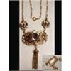Image 1 : Victorian Carnelian CAMEO Tassle CHOKER #1700557
