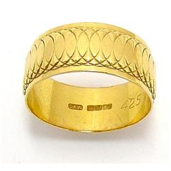 Large 22Kt gold Wedding Band #1700664