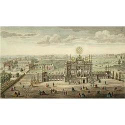 Etching Topographical/Maps Green Pk, Gen. Peace#1774349