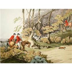 Etching Hunting/Hunt Full Cry #1774351