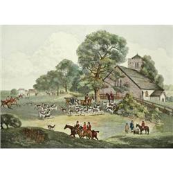 Etching Hunting/Hunt Hounds Meeting #1774353