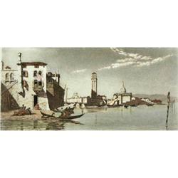 Etching Topographical/Maps Venice, View of St #1774568