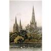 Image 1 : Etching Topographical/Maps Lichfield Cathedral #1774593
